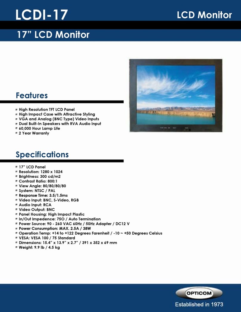 OPTICOM LCDI-17 -  3 User manual