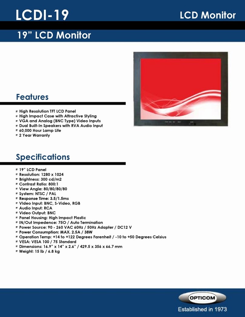 OPTICOM LCDI-19 - DATASHEET 2 User manual