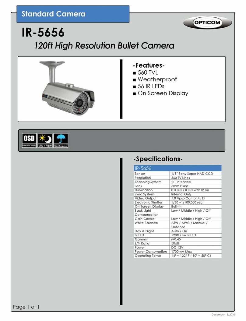 OPTICOM IR-5656 User manual OPTICOM IR-5656 User manual