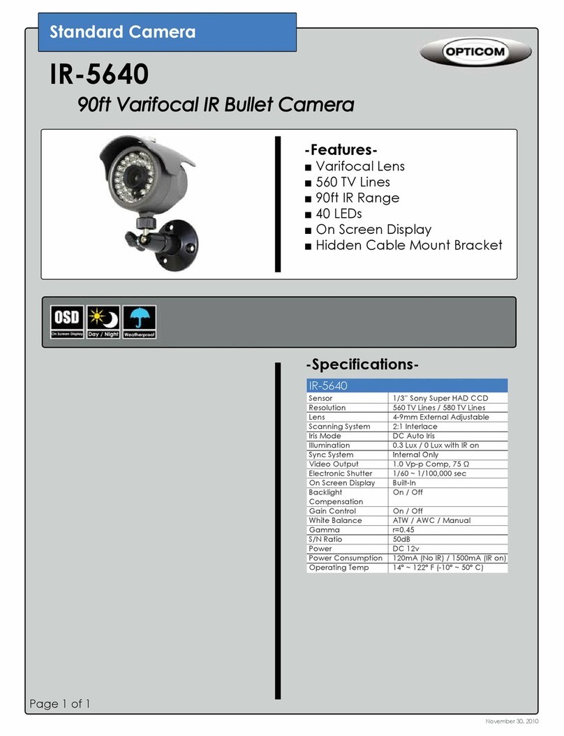 OPTICOM IR-5640 datasheet