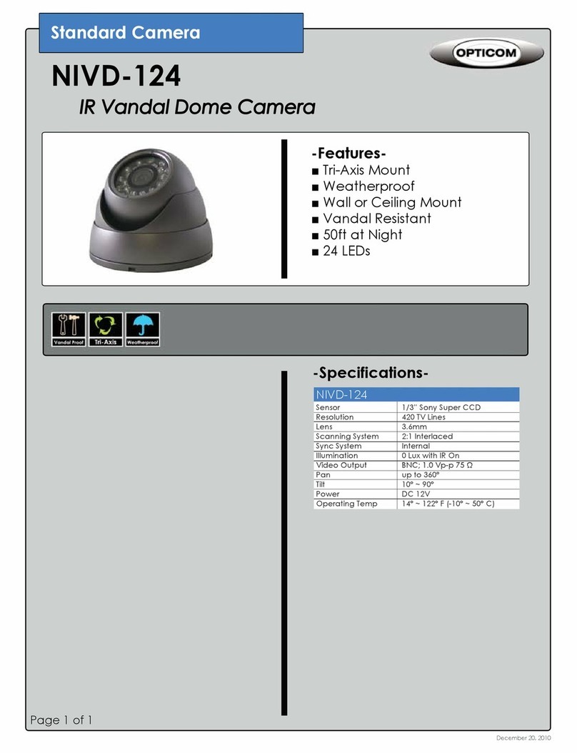 OPTICOM NIVD-124 - User manual