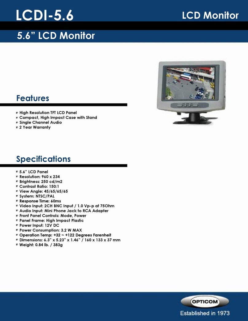 OPTICOM LCDI-5.6 - User manual OPTICOM LCDI-5.6 - User manual