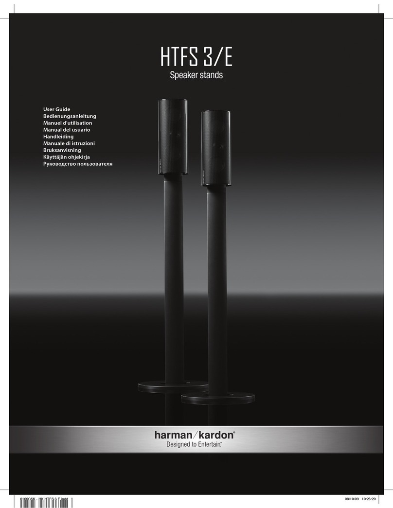 Harman Kardon HTFS 3 user guide