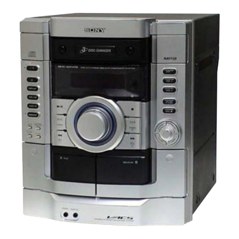 Sony HCD-GX570 - Cd Deck Receiver Component Service manual