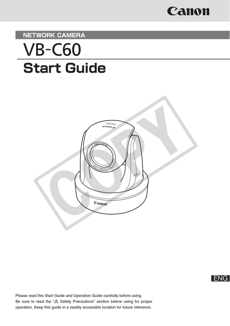 Canon Vb-C60 - Ptz Network Camera Guide