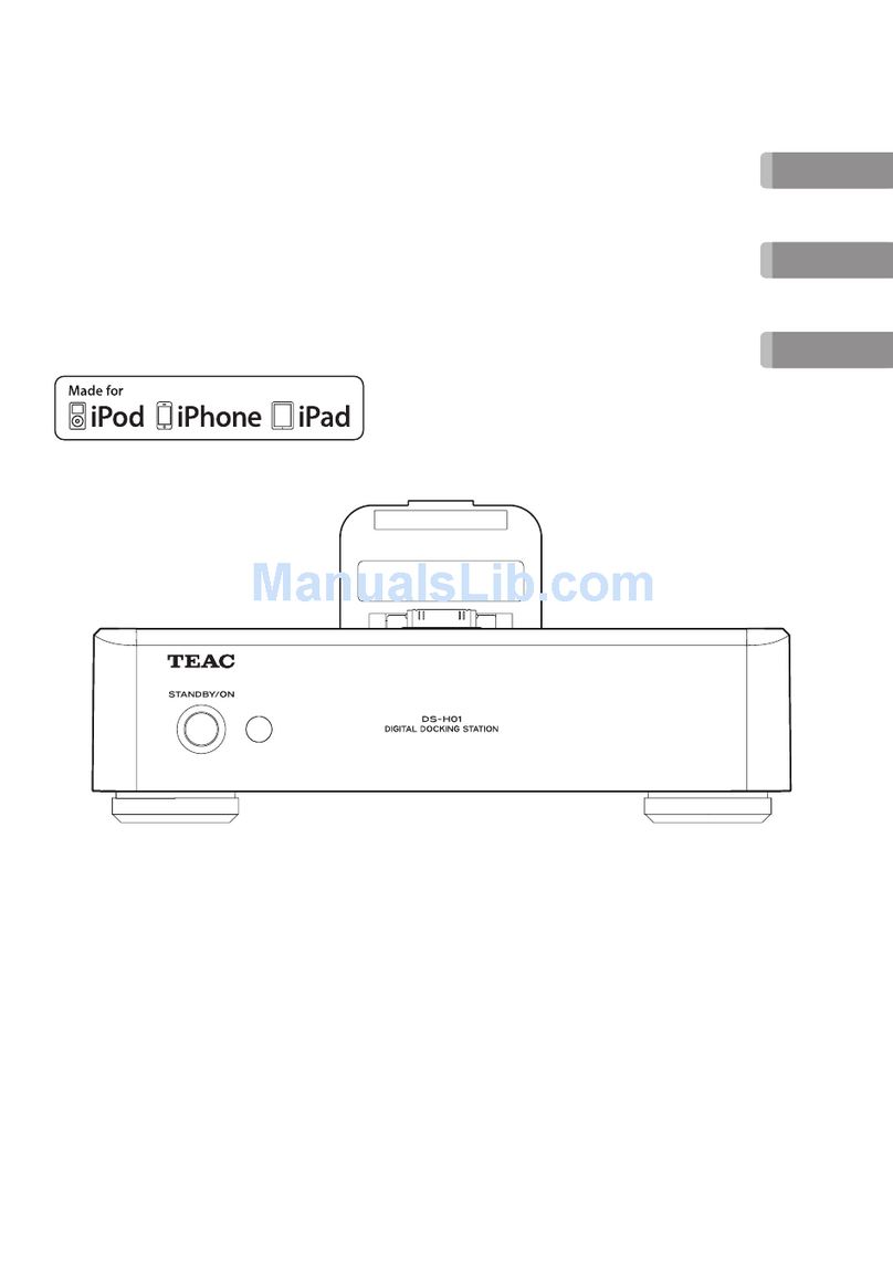Teac DS-H01 owner's manual