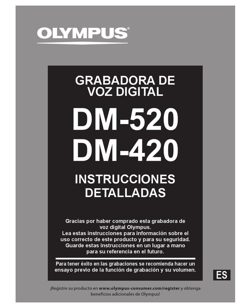 Olympus 140146 - DM 420 2 GB Digital Voice Recorder Setup guide