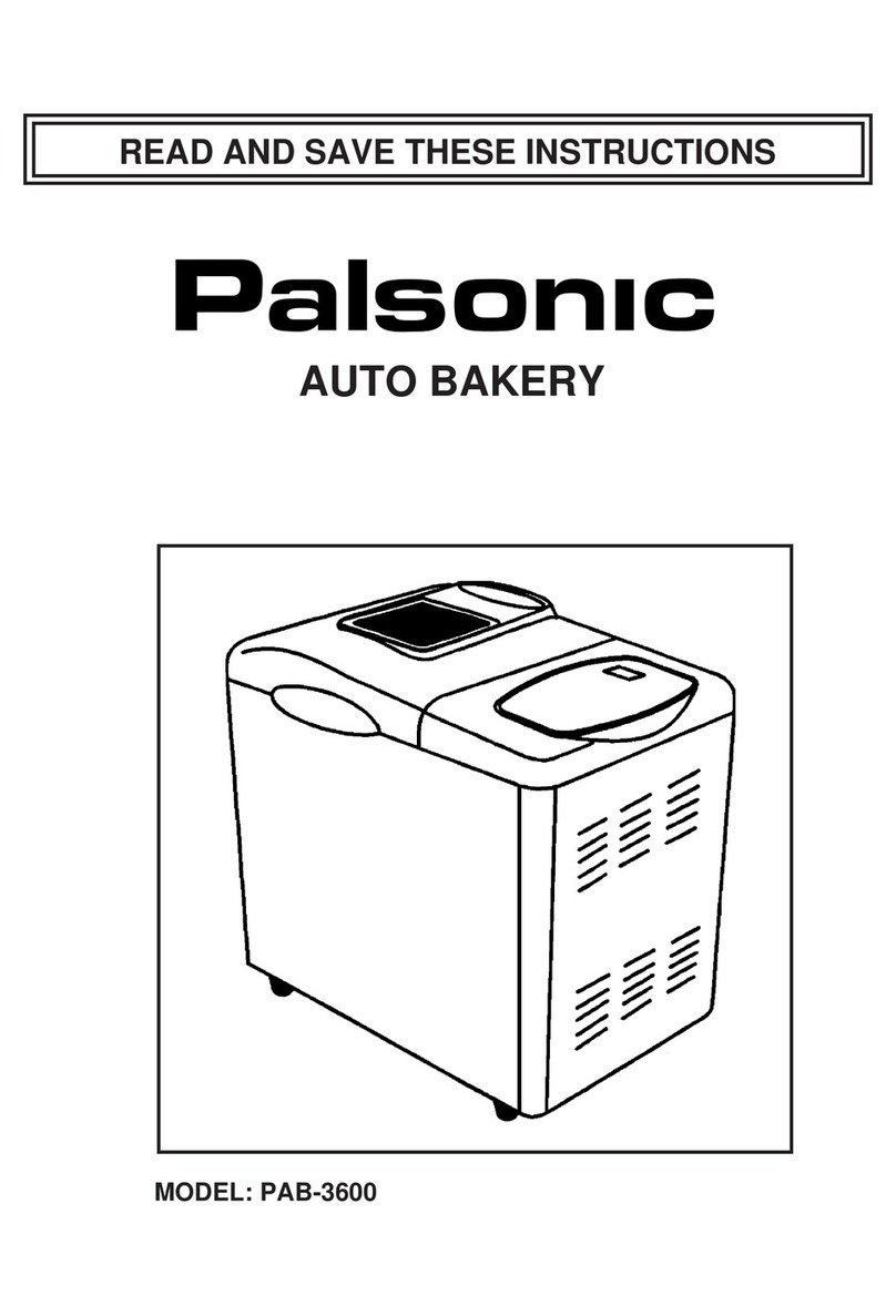 Palsonic PAB-3600 instructions