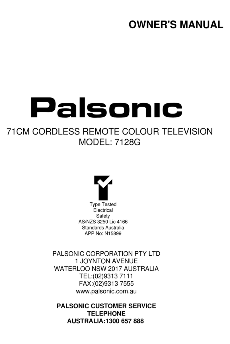 Palsonic MODEL 7128G User manual Palsonic MODEL 7128G User manual