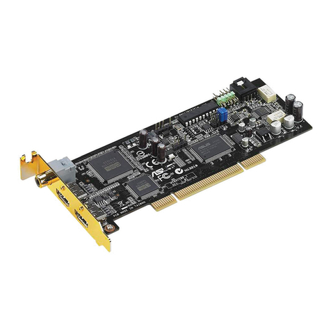 Asus HDAV1.3 - Xonar Slim Sound Card User manual