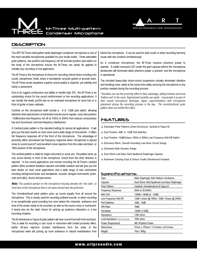 Art M-THREE - DATASHEET 2 datasheet