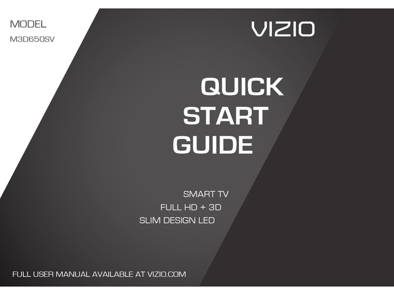 Vizio M3D650SV User manual