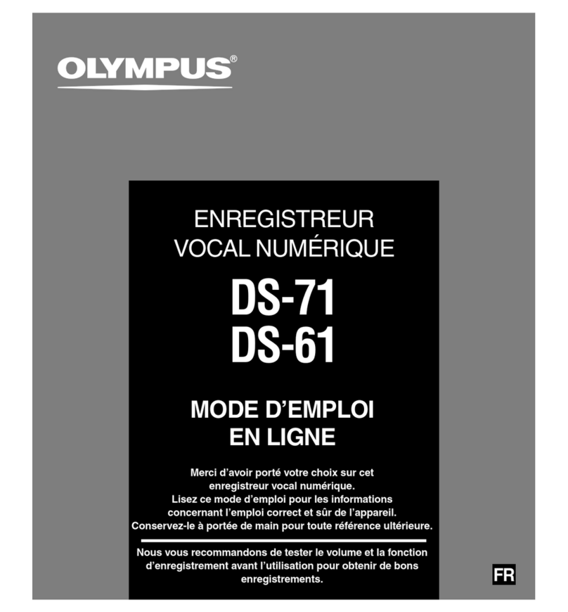 Olympus DS-61 Mode d'emploi