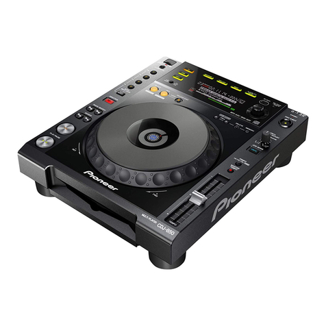 Pioneer CDJ-850 User manual