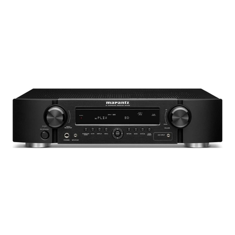 Marantz Slim-line NR1402 User manual