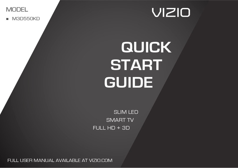 Vizio M3D550KD User manual