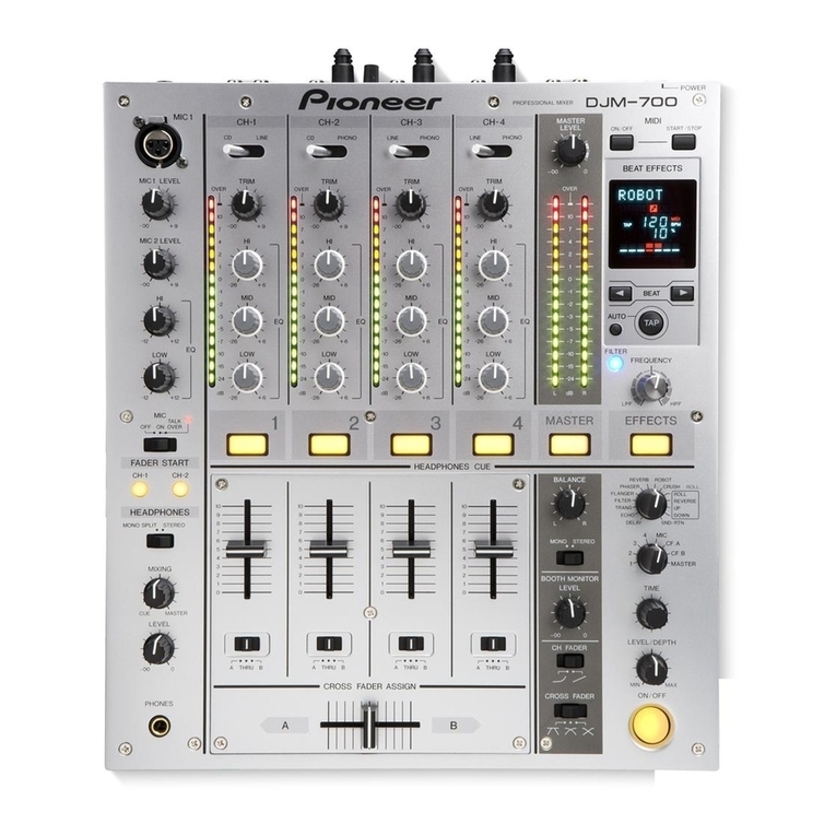 Pioneer DJM-700-S User manual