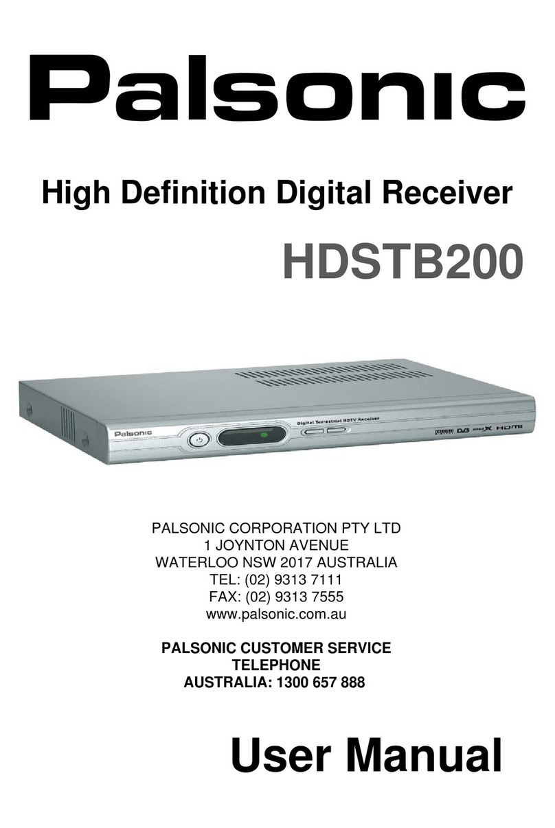 Palsonic HDSTB200 user manual