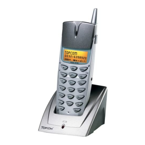 Topcom BUTLER 2405 User manual