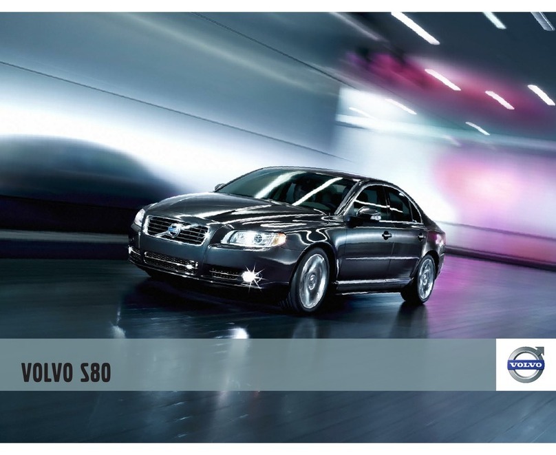 Volvo S80 - User manual Volvo S80 - User manual