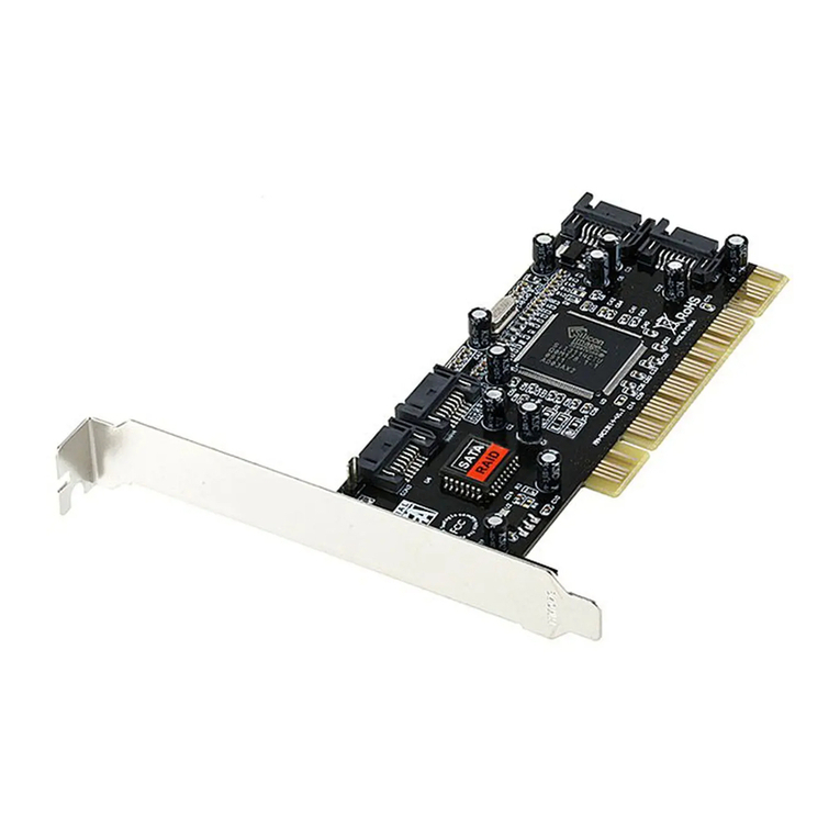 Silicon Image SATA RAID FOR SILICON IMAGE User manual
