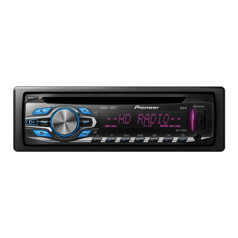 Pioneer DEH-4400HD User manual