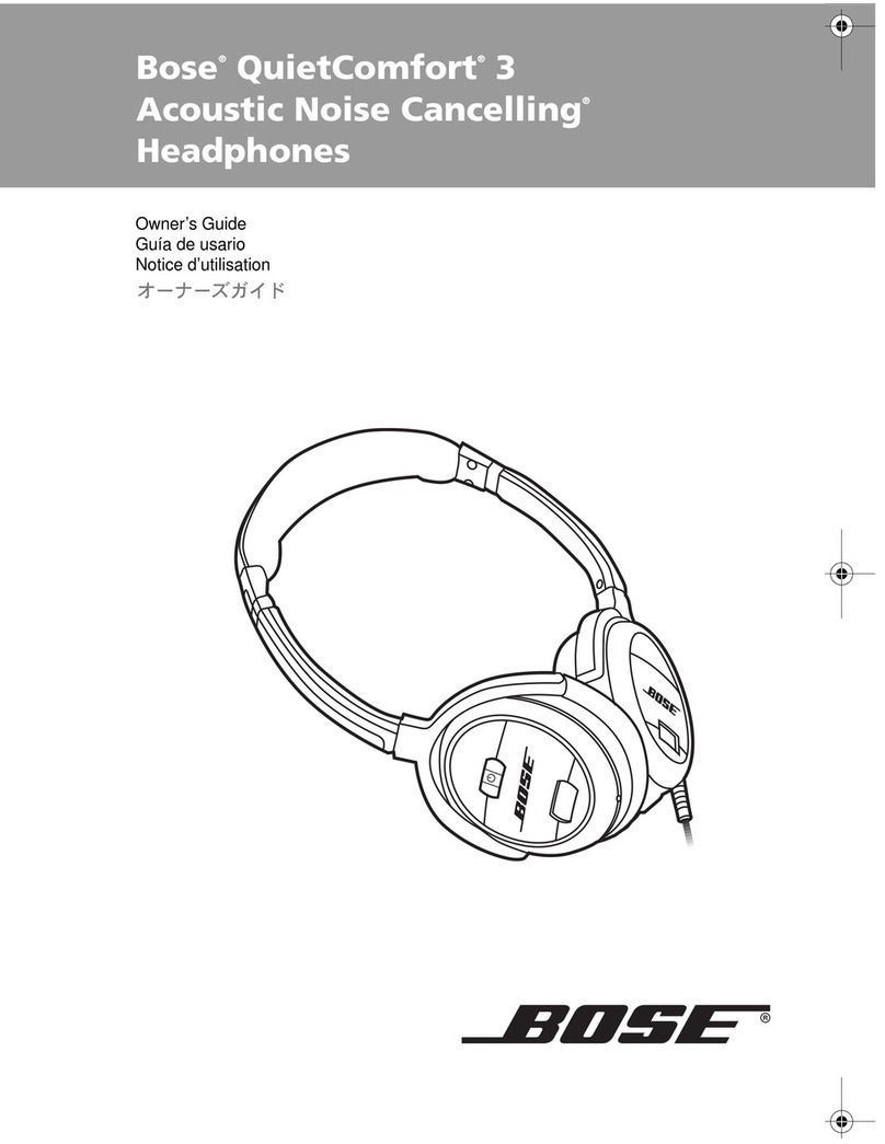 Bose 40075 User manual