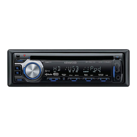 Kenwood KDC-HD545U User manual