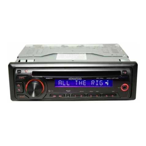 Kenwood KDC-MP145 User manual