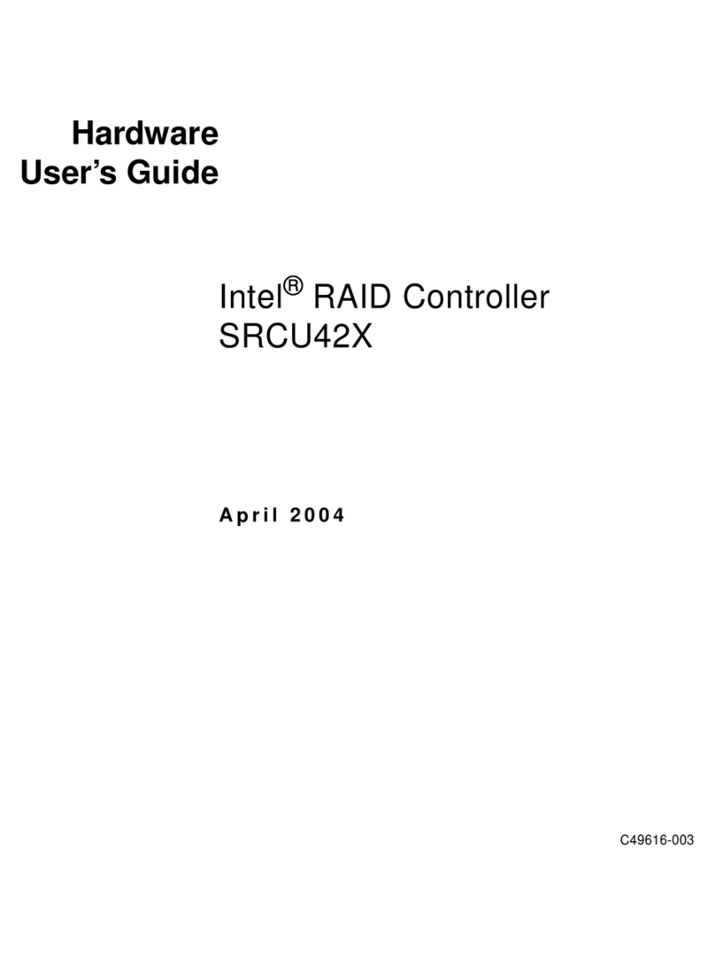 Intel SRCU42X Installation manual