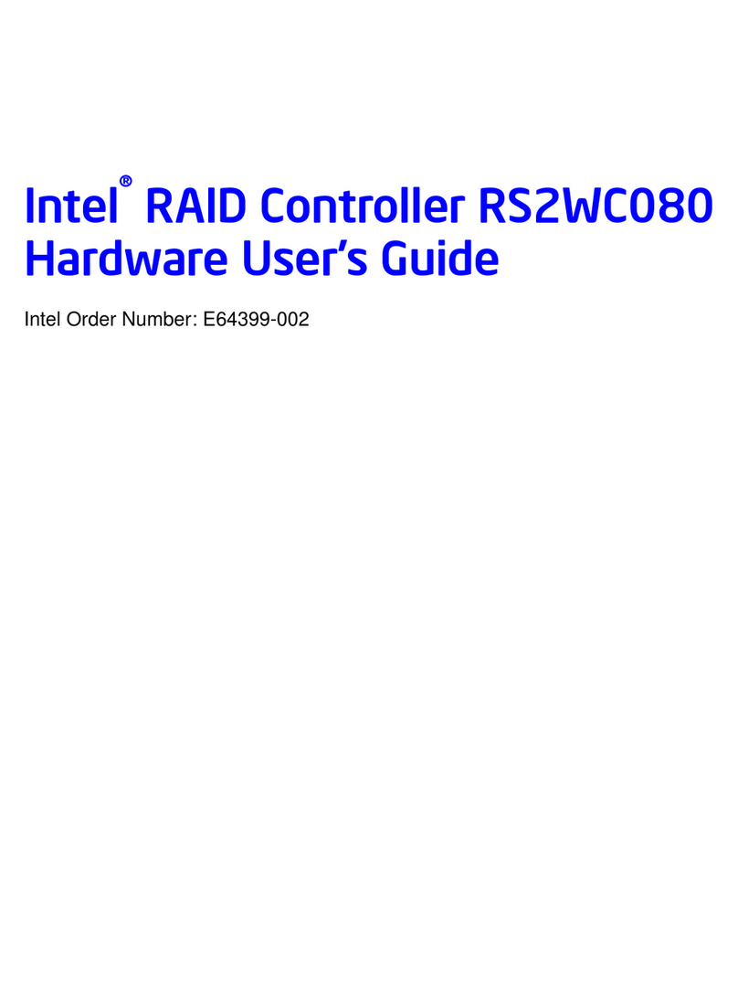 Intel RS2WC080 Installation manual