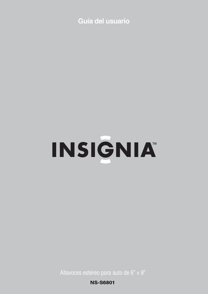 Insignia NS-S6801 User manual Insignia NS-S6801 User manual