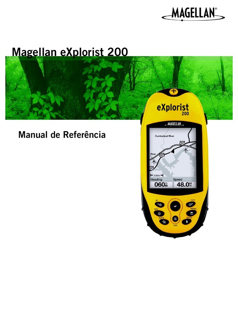 Magellan eXplorist 200 - Hiking GPS Receiver Reference manual