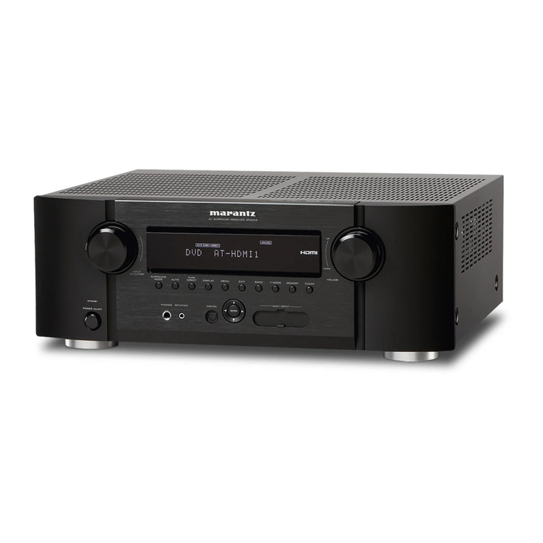 Marantz SR4003 Guía del usuario
