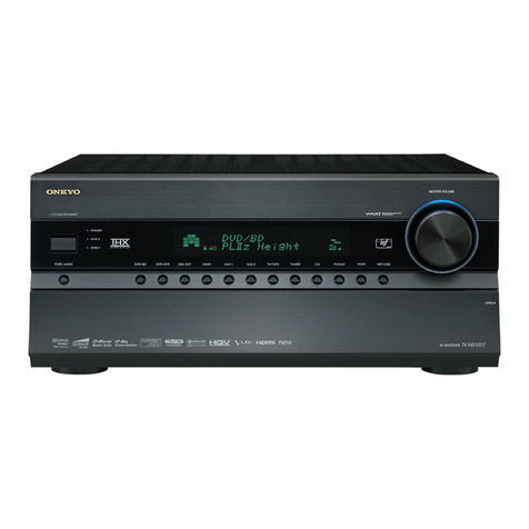 Onkyo NR3007 - TX AV Network Receiver instruction manual