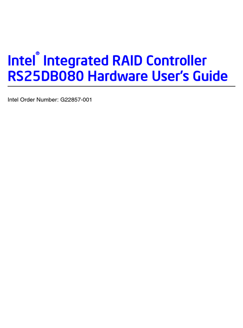 Intel RS25DB080 Installation manual