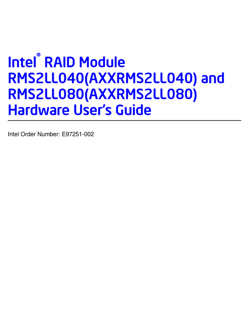 Intel AXXRMS2LL040 Hardware user's guide