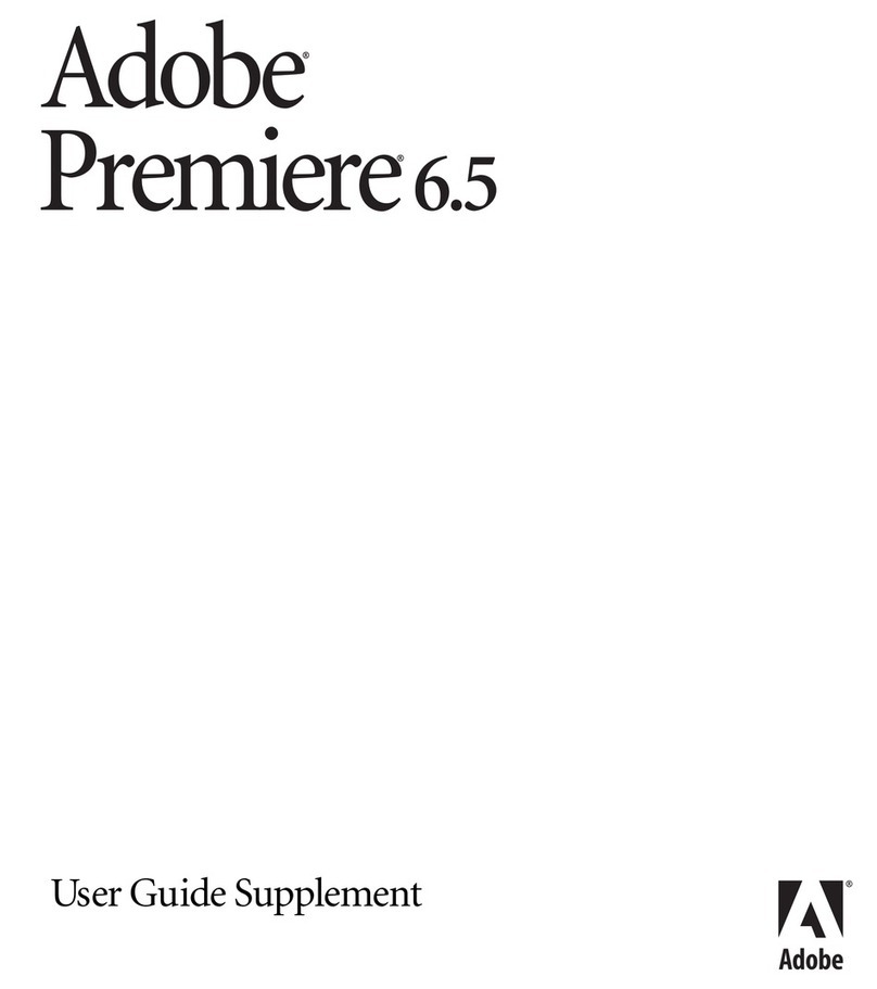 Adobe PREMIER 6.5 USER User manual
