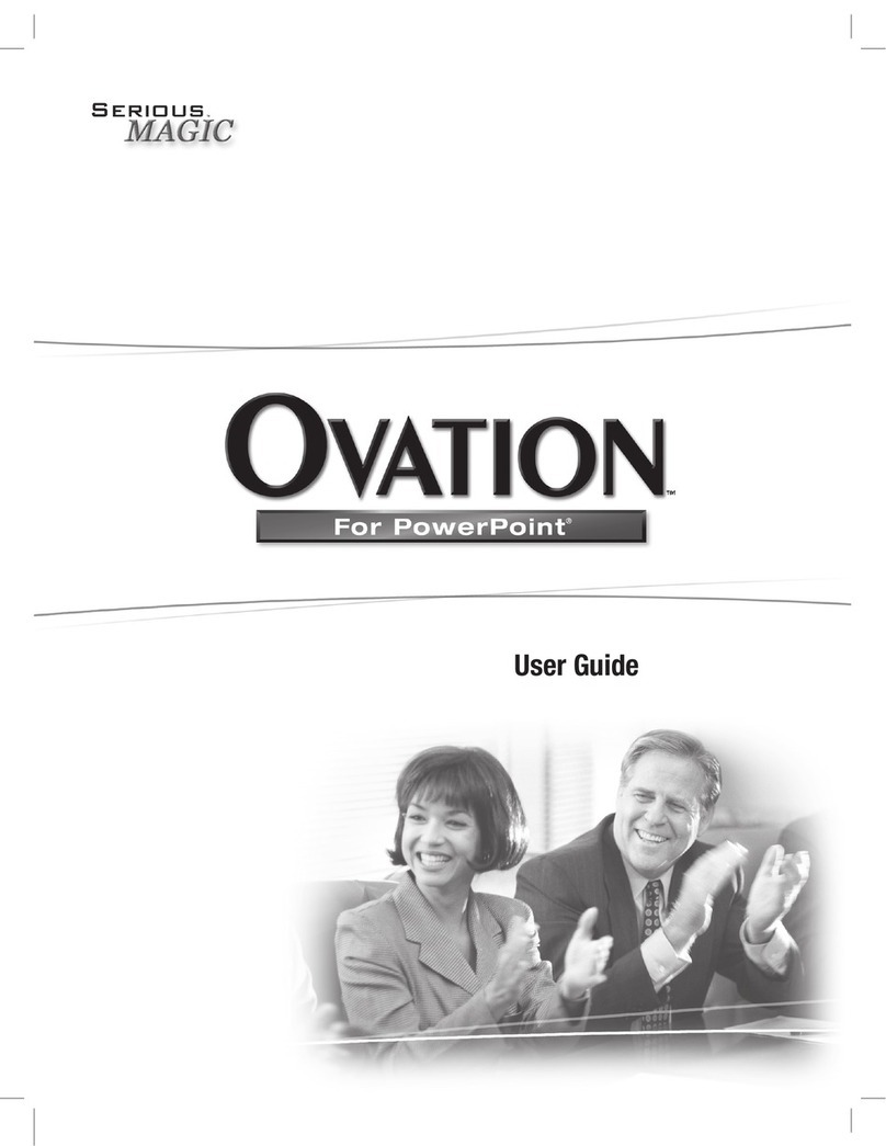 Serious Magic OVATION user guide