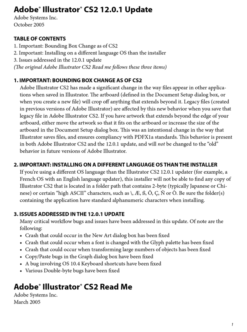 Adobe ILLUSTRATOR CS2 12.0.1 User manual Adobe ILLUSTRATOR CS2 12.0.1 User manual