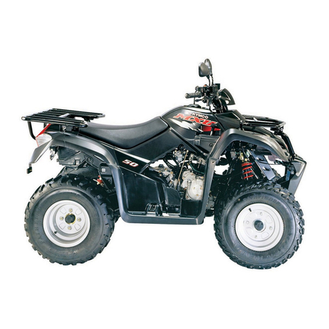 KYMCO MXU 50 REVERSE Specifications