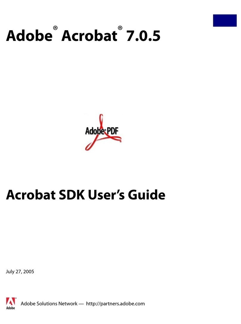 Adobe ACROBAT 7.0.5 SDK manual