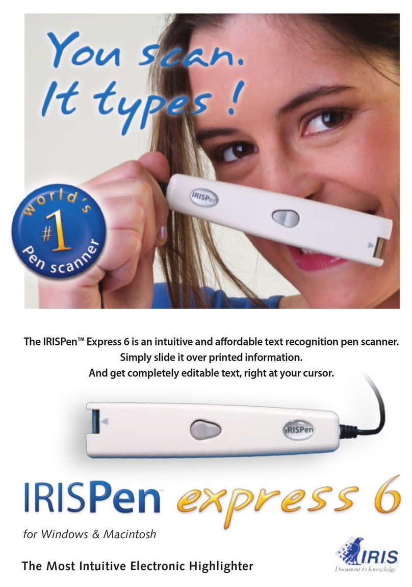 I.R.I.S. IRISPEN EXPRESS 6 - FLYER User manual