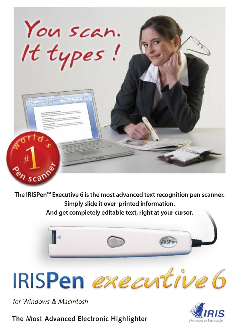 I.R.I.S. IRISPen Executive 6 User manual