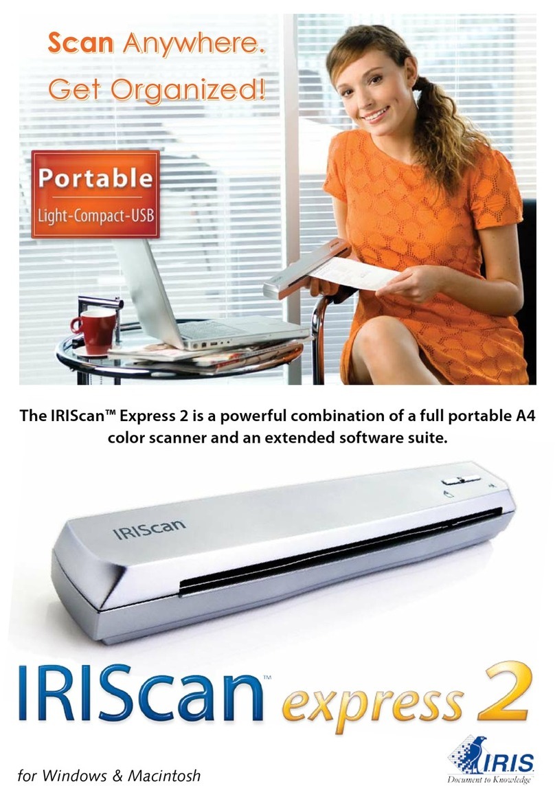 I.R.I.S. IRISCAN EXPRESS 2 - FLYER User manual