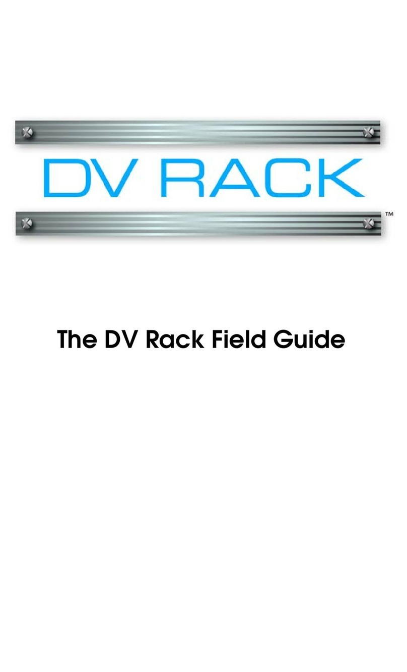 Serious Magic DV RACK User manual