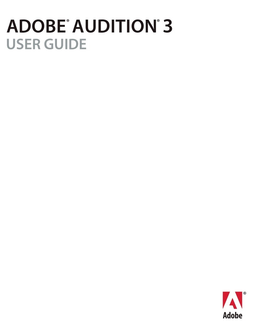 Adobe AUDITION 3 User manual