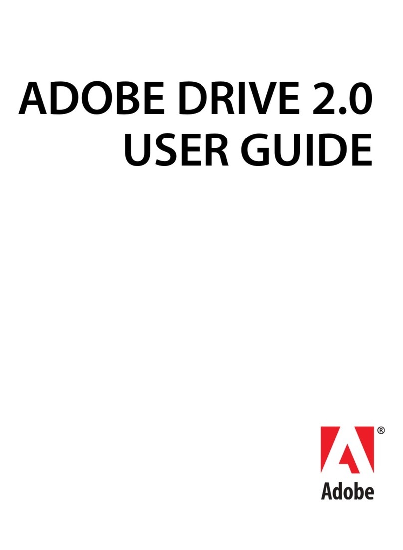 Adobe DRIVE 2 User manual
