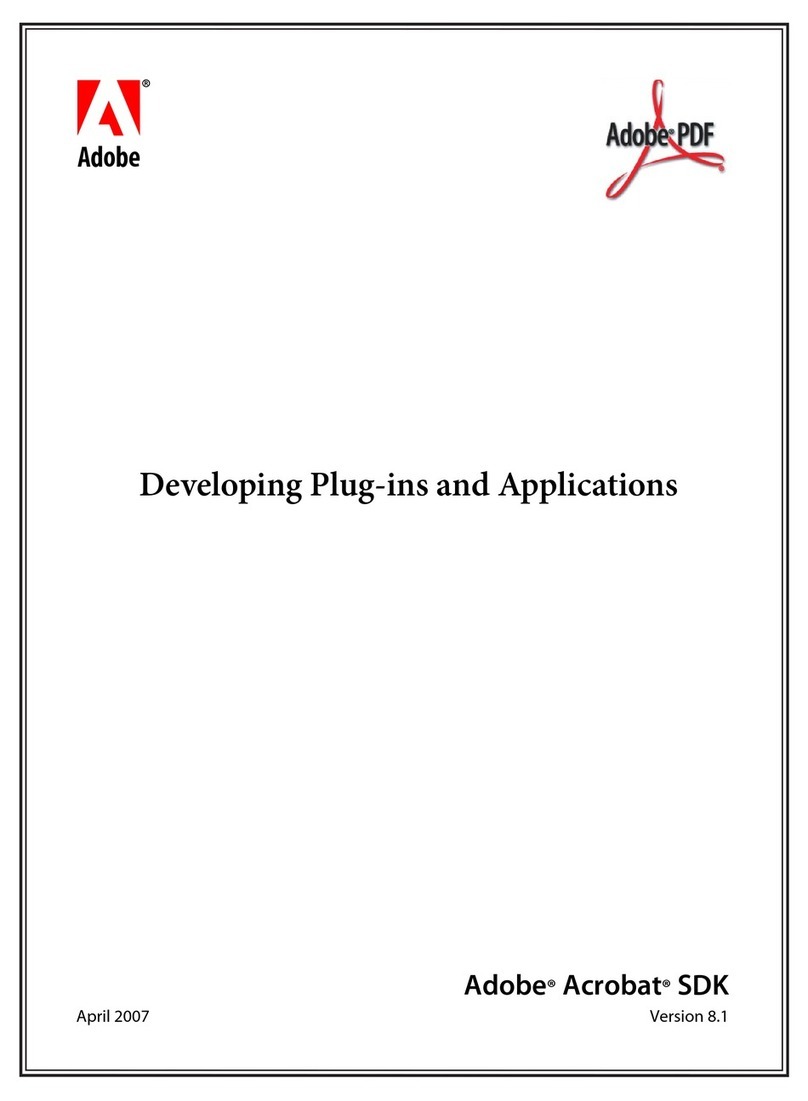 Adobe ACROBAT SDK 8.1 manual