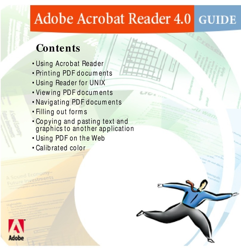 Adobe ACROBAT READER 4.0 -  2 manual